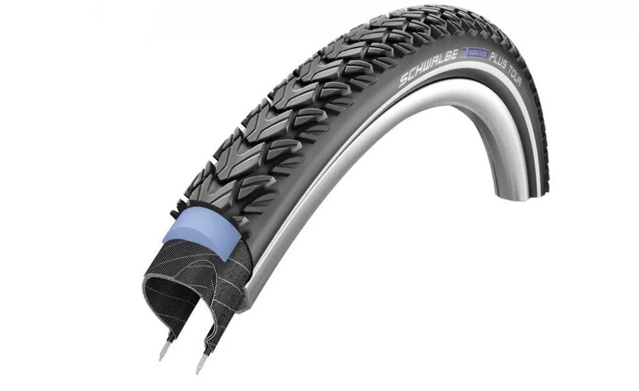 Schwalbe MARATHON PLUS TOUR Drahtreifen SMARTGUARD ADDIX Reflex