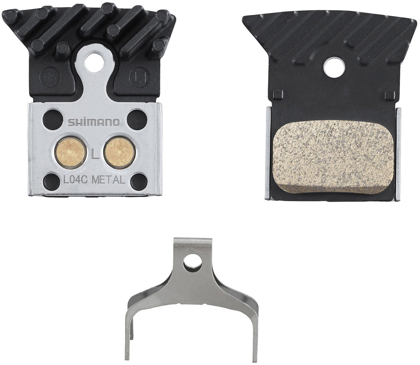 Shimano-Bremsbeläge L04C-MF Metall 2-Kolben Ice-Tec Disc