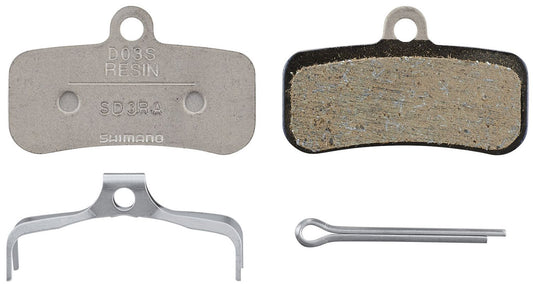 Shimano-Bremsbeläge D03S-RX Resin 4-Kolben Disc