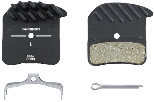 Shimano-Bremsbeläge H03A-RF Resin 4-Kolben Ice-Tec Disc