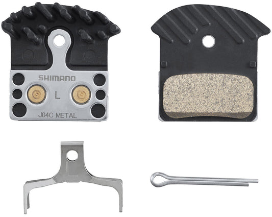Shimano-Bremsbeläge J04C-MF Metall 2-Kolben Ice-Tec Disc