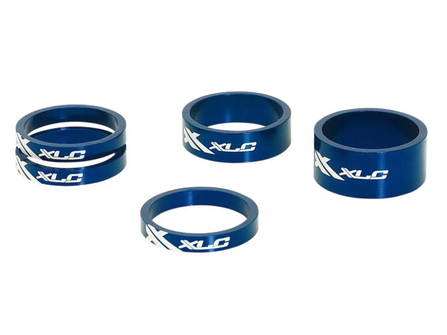 XLC AS-A02 1 1/8" Vorbauerhöhungen blau